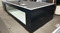 Piscine en polypropylène de 6,5 m x 2,5 m avec une fenêtre de 4 m