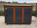 Conteneur sanitaire de type pavillon avec 3 cabines
