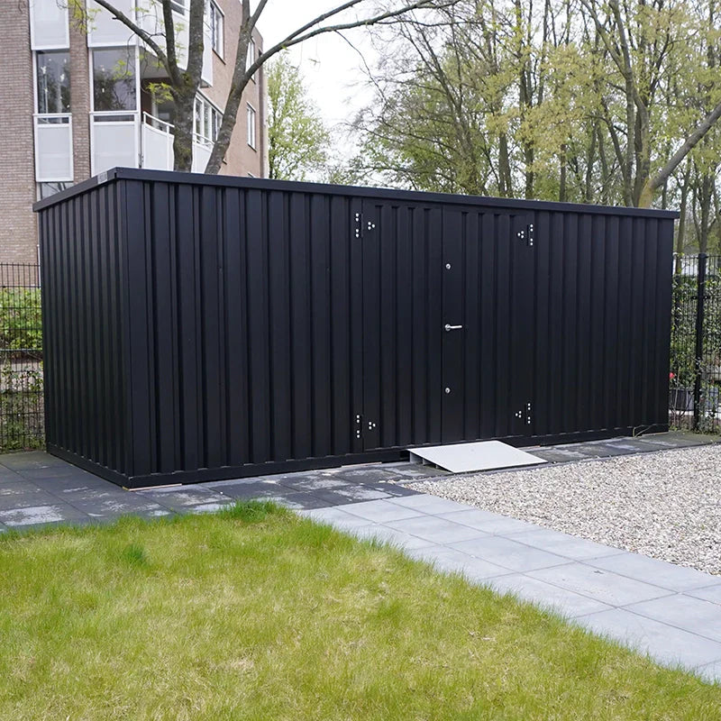 Conteneur de stockage de 5 x 2 mètres – avec double porte neuf