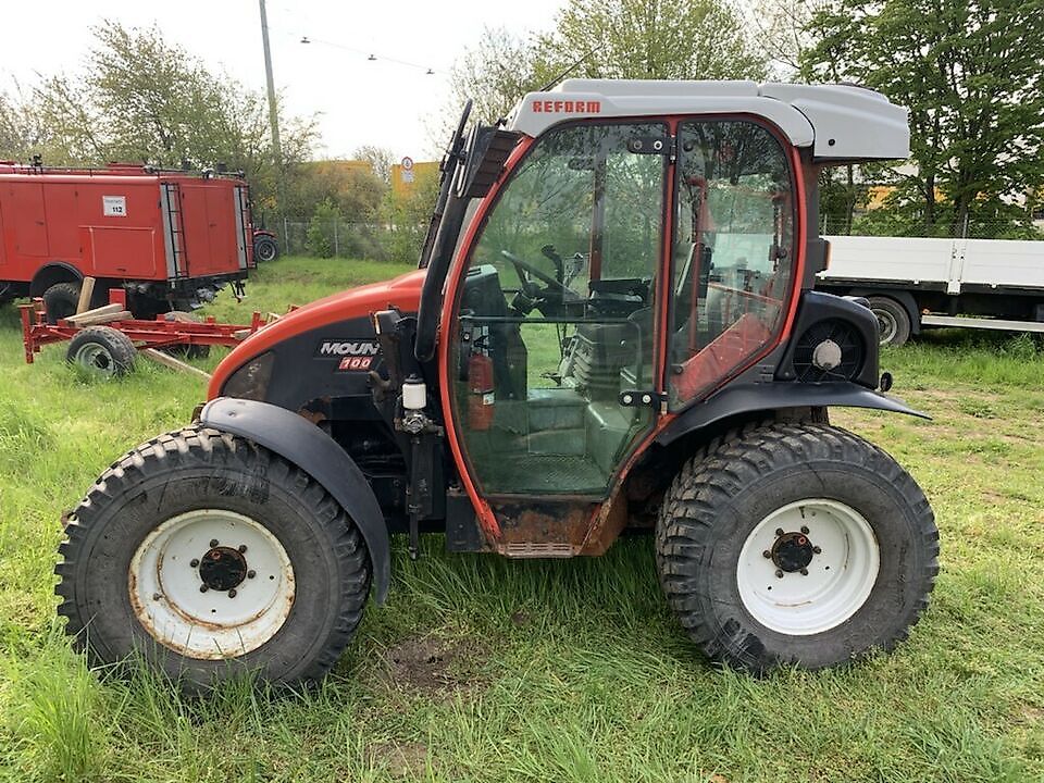 Tracteur Metrac à cabine de chargeur
