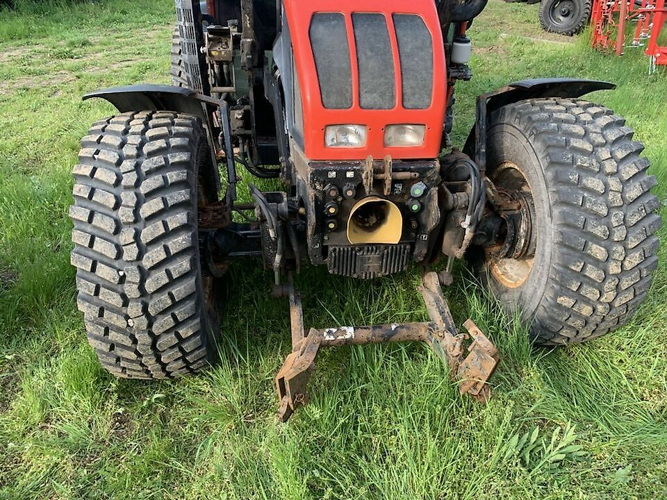 Tracteur Metrac à cabine de chargeur