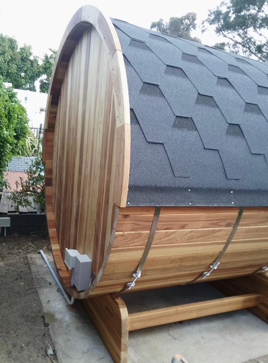 Sauna para 2-3 pessoas (Aquecimento por Infravermelhos + Aquecimento Tradicional) agri-tract