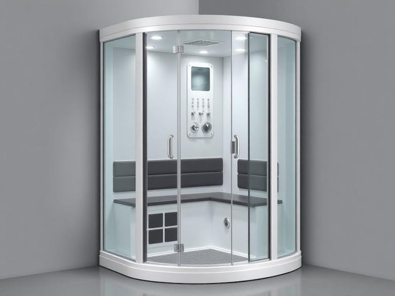Sala de Vapor Compacta com Assentos Integrados agri-tract