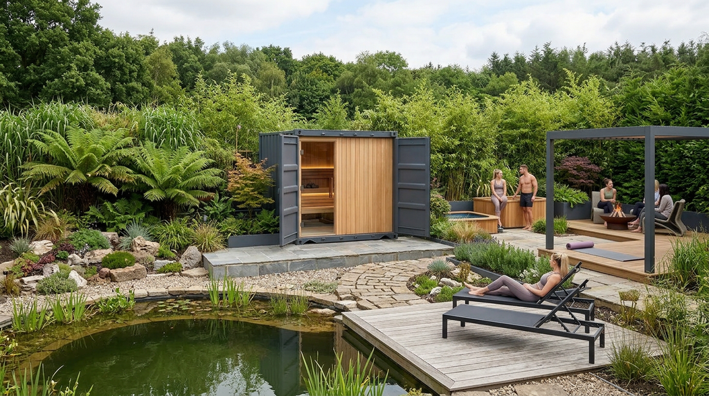 Sauna Contentor de 3 Metros agri-tract