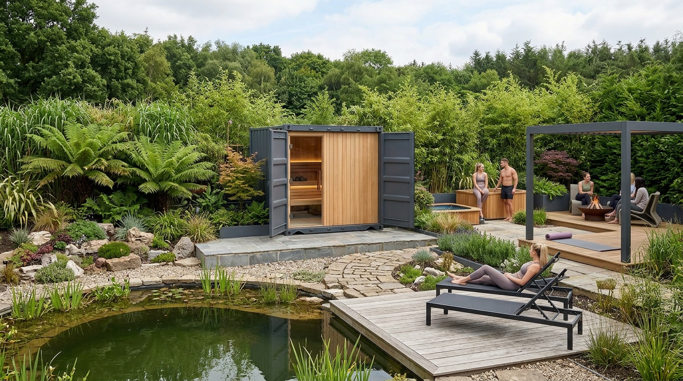 Sauna Contentor de 3 Metros agri-tract