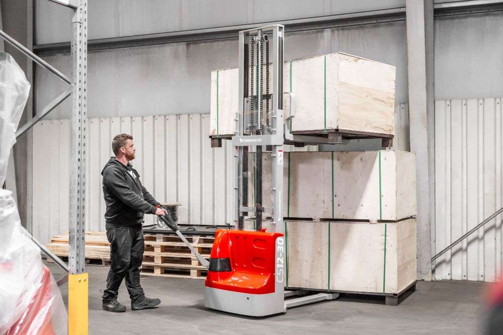 Gerbeur électrique Compartec CS12-30 - Duplex 3000 mm