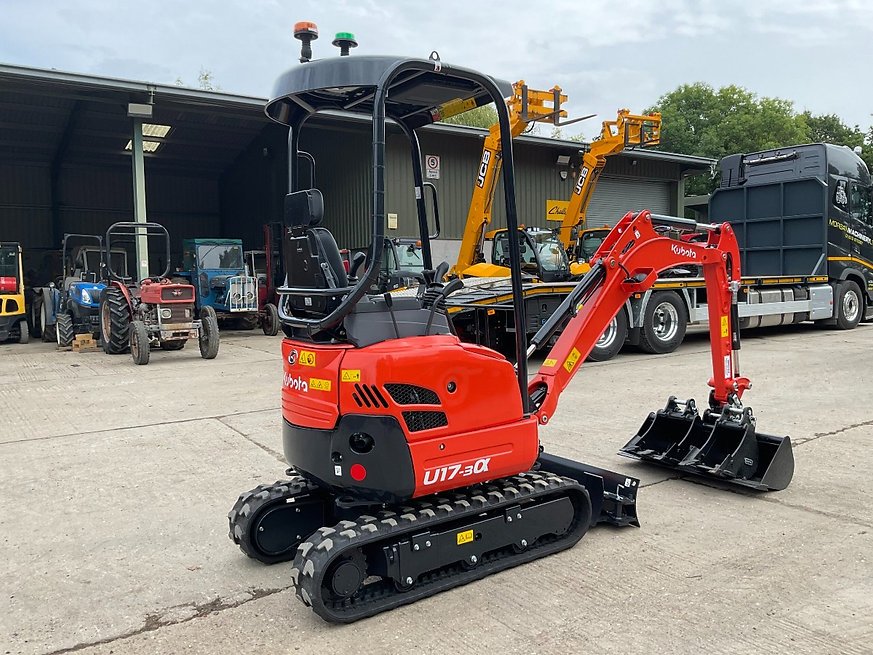 Kubota U17-3A – 1,7T agri-tract