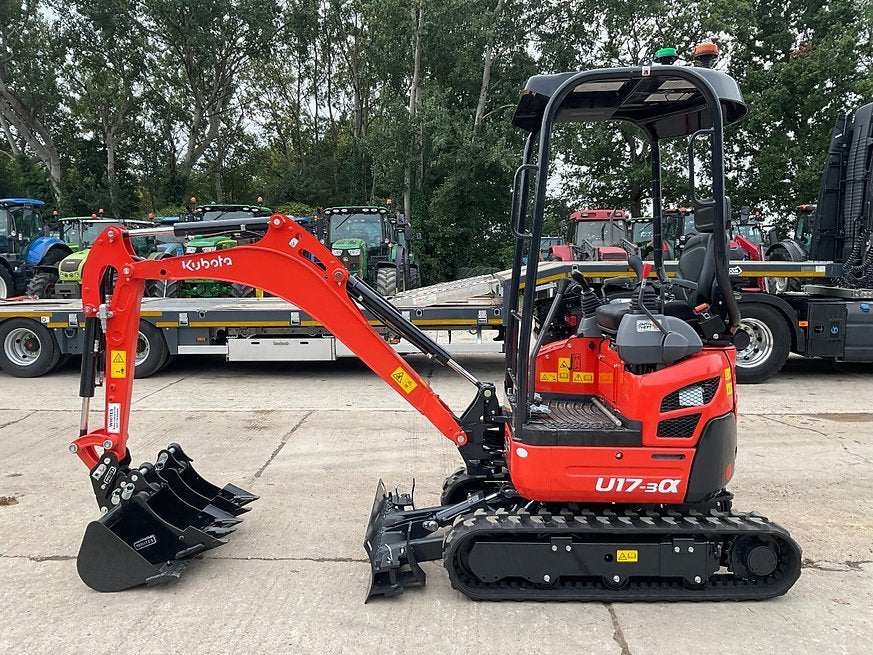 Kubota U17-3A – 1,7T agri-tract