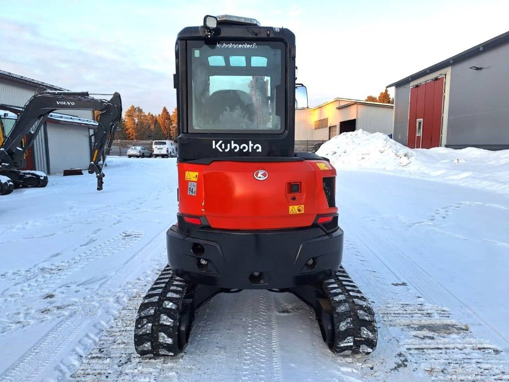 Mini Escavadora Kubota U36-4 + 3 Caçambas – 3,9T agri-tract