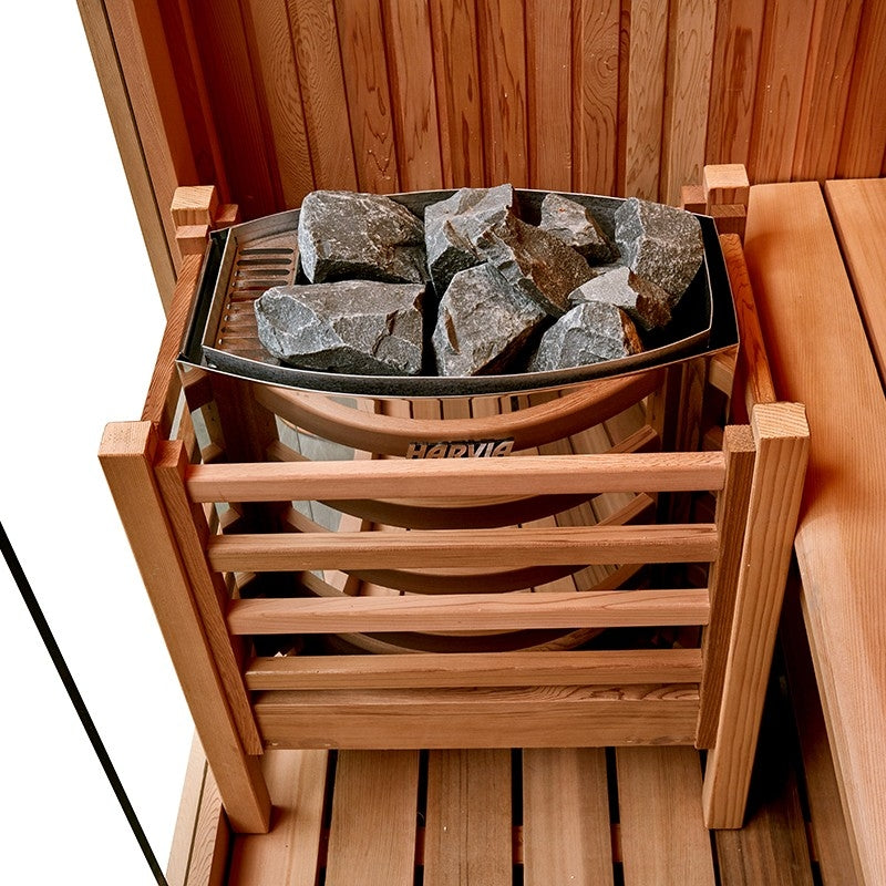 Sauna Hammam Boreal® Sensation Combi - 8 Lugares - 360 x 160 x 210 cm agri-tract