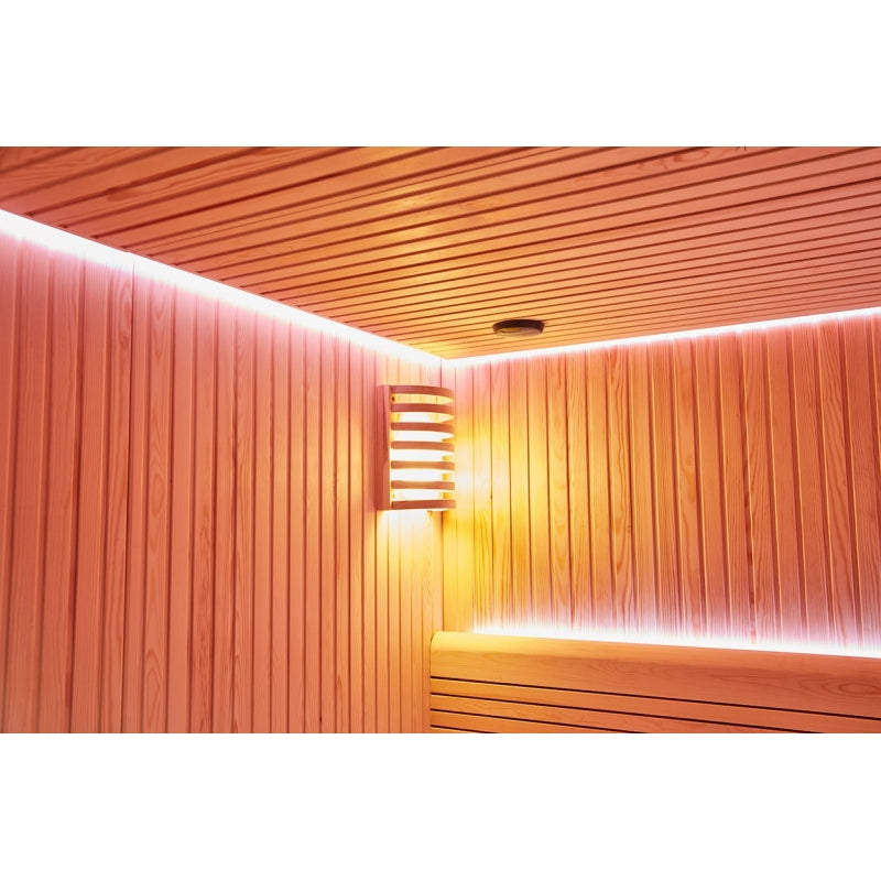 Sauna combinada de luxo Hammam BOREAL® SEQUOIA 4x2m agri-tract