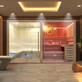 Combo Sauna e Hammam   - Capacidade para 8 pessoas agri-tract