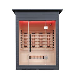 Sauna Exterior QD-C3 para 3 Pessoas agri-tract