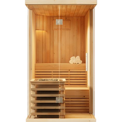 Sauna Interior Natural Finntherm Milla 119 x 150 cm agri-tract