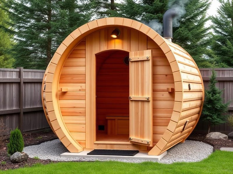 Sauna Finlandesa para Exterior agri-tract