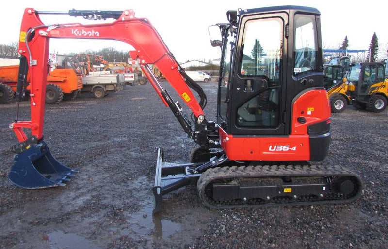 Kubota U36-4 + 3 Caçambas – 3,9T agri-tract