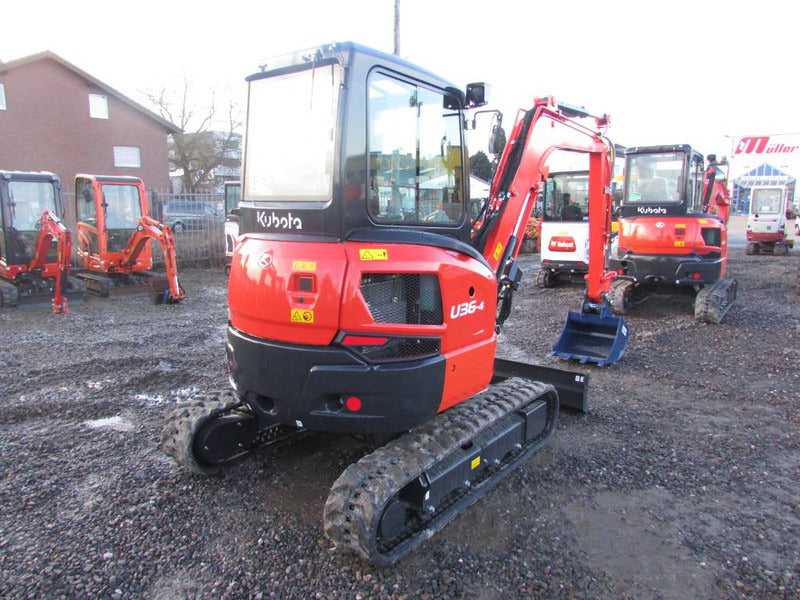 Kubota U36-4 + 3 Caçambas – 3,9T agri-tract