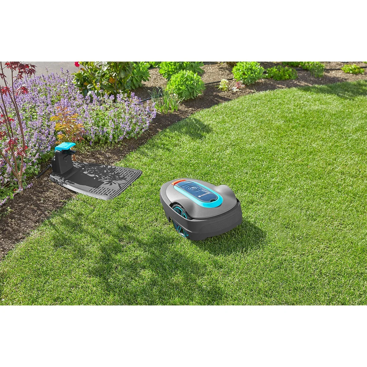 Tondeuse à gazon robotisée Gardena SILENO city 600 m² Gris TIRESPARK