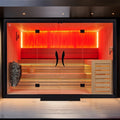 Sauna tradicional Boreal® CELEST PRO 300 - Capacidade para 8 pessoas - 300x200x210 cm agri-tract