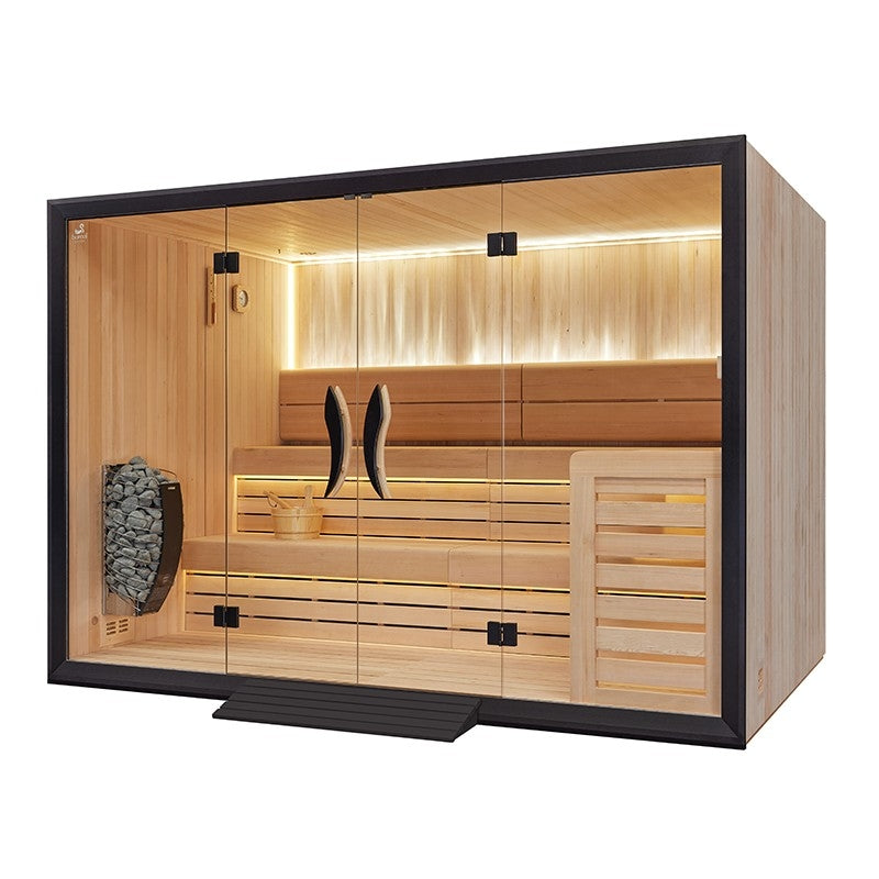 Sauna tradicional Boreal® CELEST PRO 300 - Capacidade para 8 pessoas - 300x200x210 cm agri-tract