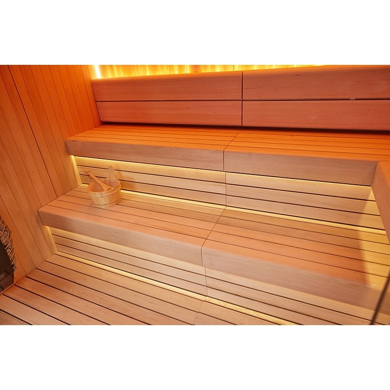 Sauna tradicional Boreal® CELEST PRO 300 - Capacidade para 8 pessoas - 300x200x210 cm agri-tract
