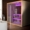 Sauna Boreal® Elegance PRO 6 Combi - 200x200 Infravermelhos + Vapor agri-tract