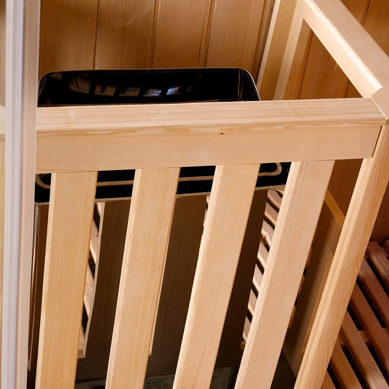 Sauna Boreal® Elegance PRO 6 Combi - 200x200 Infravermelhos + Vapor agri-tract