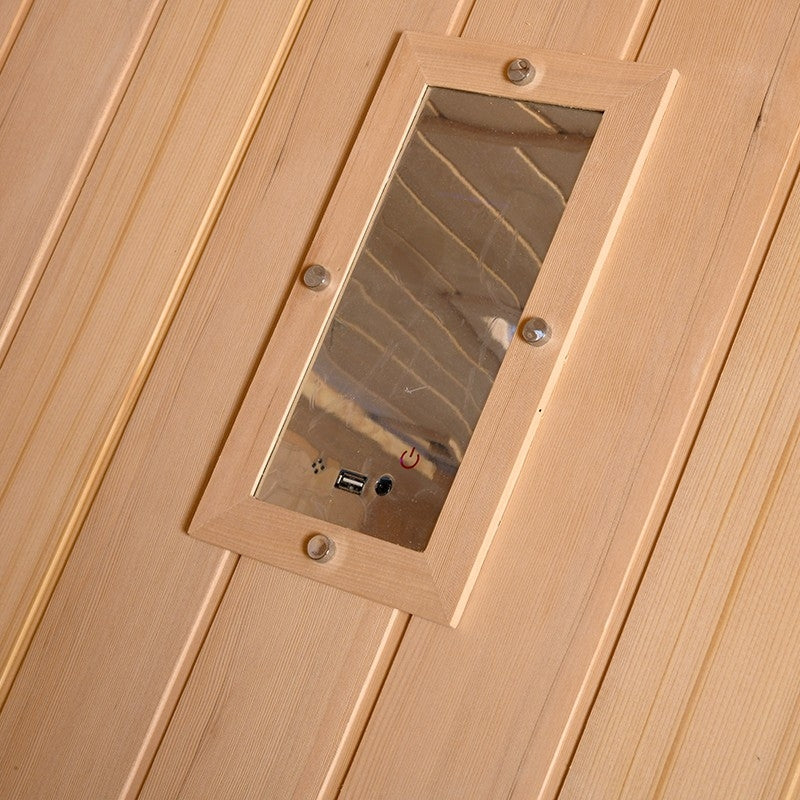Sauna Boreal® Elegance PRO 6 Combi - 200x200 Infravermelhos + Vapor agri-tract