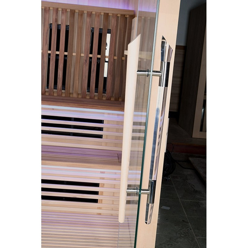 Sauna Boreal® Elegance PRO 6 Combi - 200x200 Infravermelhos + Vapor agri-tract