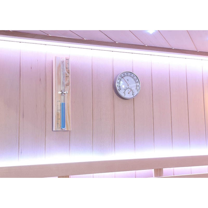 Sauna finlandais Nordica  Vapeur V23-S (1 à 2 places) - 133 x 122 x H.202. . agri-tract