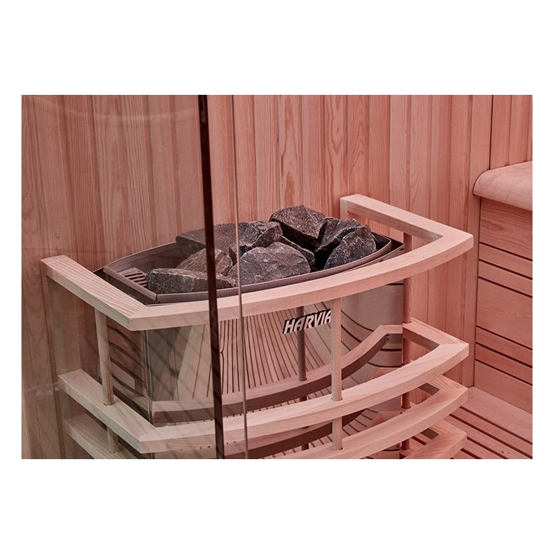 Sauna finlandais Nordica  Vapeur V23-S (1 à 2 places) - 133 x 122 x H.202. . agri-tract